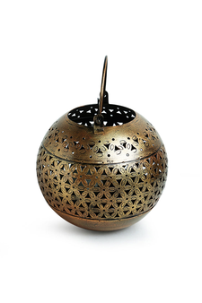 Trinity Craft Iron Antique Big Handi Hanging Tea-Light Holder | Table Decor | Wall Decor | Table Home Showpiece