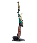 Trinity Craft Iron Multicolour Lady Musician T-Light Holder | Table Decor | Wall Decor | Table showpiece |Home Showpiece