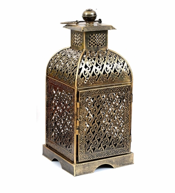 Trinity Craft Iron Mini Jaisalmeri Jazmin Mehrab Diya Candle Lantern T-Light Holder | Table Decor | Table Showpiece 3