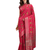 Pink embroidered cotton silk saree with blouse