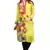 Yellow Georgette Full Sleeves Kurti
