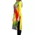 Yellow Georgette Printed Kurti