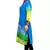 Blue Georgette Printed Kurti
