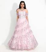 Pink Zinnia Blush Gown