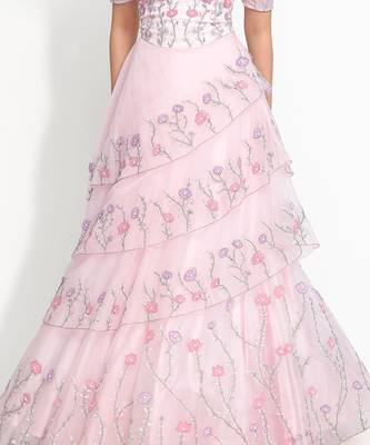 Pink Zinnia Blush Gown 5