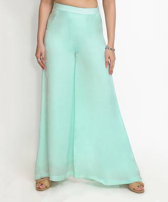 Green Enchanted Garden Palazzo Set 5