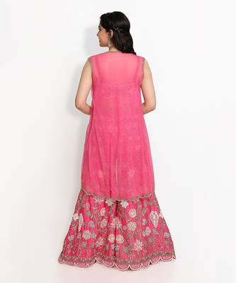 Pink Lovebirds Palazzo Set 5