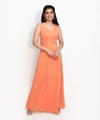 Orange Tulip Gown 1