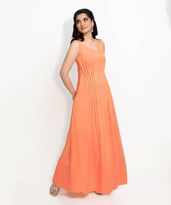 Orange Tulip Gown 2