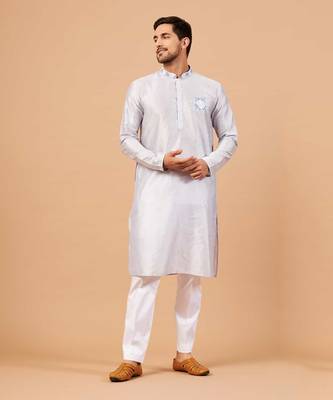 White Manatee Basik Kurta 1