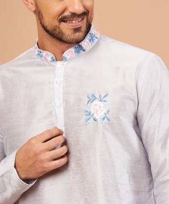 White Manatee Basik Kurta 2