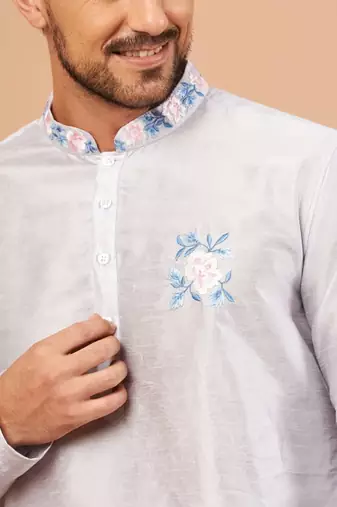 White Manatee Basik Kurta