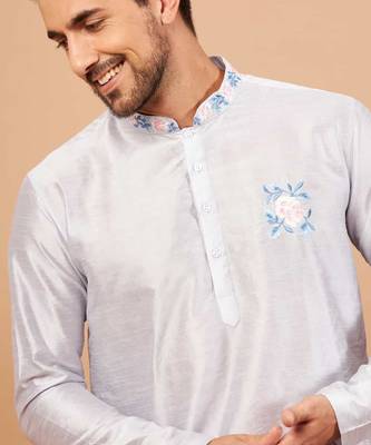 White Manatee Basik Kurta 3