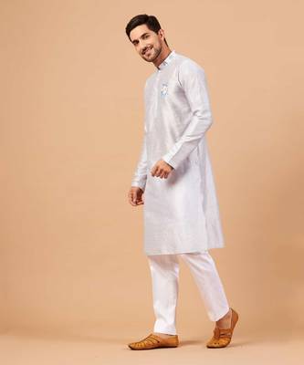 White Manatee Basik Kurta 5