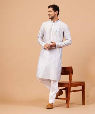 White Manatee Basik Kurta 6