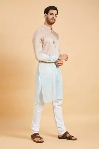 Peach Glidden Ombre Kurta