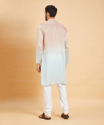Peach Glidden Ombre Kurta 6
