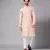 Tiyaan Embroidered Peach Kurta