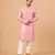 Pink Plain Kurta