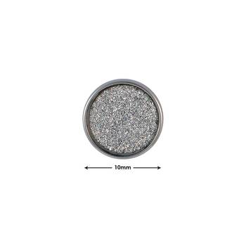Glitter Silver Single Stud Earring for Men 2