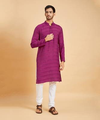 Wine Rimso Basik Kurta Set 1
