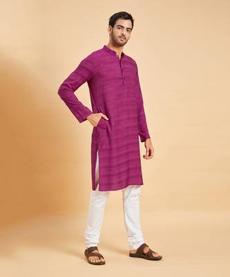 Wine Rimso Basik Kurta Set 5
