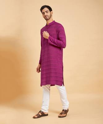 Wine Rimso Basik Kurta Set 6