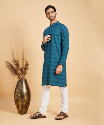 Blue Roise Basik Kurta Set 2