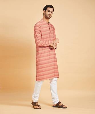 Peach Basik Kurta Set 6