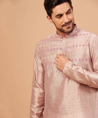 Pink Florne Floral Kurta Set 7