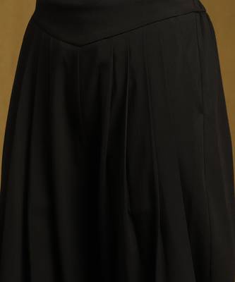 RITU KUMAR Black Solid Dhoti Pants 5