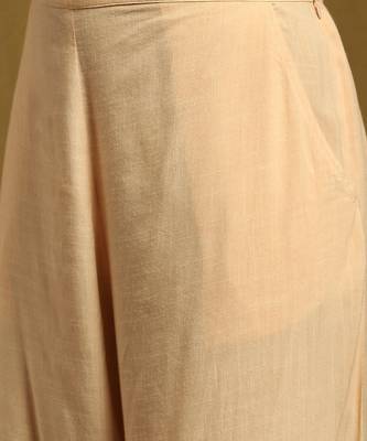 RITU KUMAR Beige Embroidered Kurta Set 6