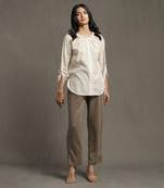 Beige Straight Kurti