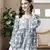 Hand Embroidered Grey Cotton Lucknowi Chikankari Indian Women Short Kurti