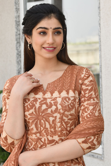 TARITA BLOCK PRINTED KURTA-PANTS & DUPATTA SET