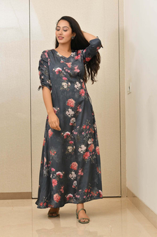 TISHYA STONE-GARDEN DRESS