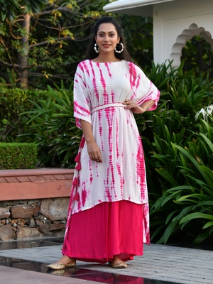 DIYA SHIBORI KURTA SET 1