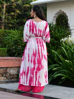 DIYA SHIBORI KURTA SET 4
