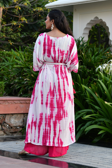 DIYA SHIBORI KURTA SET