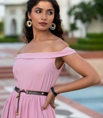 ELLIE OFF-SHOULDER TIERED DRESS