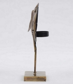 Trinity Craft Iron Antique Painted Tea Light Elephant Animal Figurine | Table Decor | Wall Decor | Table showpiece