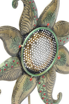 Trinity Craft Iron Antique Sun T-Light Holder | Table Decor | Wall Decor | Table showpiece | Home Showpiece