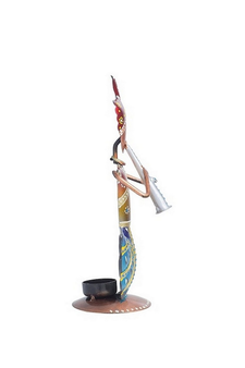 Trinity Craft Iron Multicolour Men Musician T-Light Holder | Table Decor | Wall Decor | Table showpiece  Home Showpiece