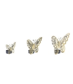 Trinity Craft Iron Butterfly T-Light Holder Set Of 3 | Table Decor | Wall Decor | Table showpiece | Home Showpiece
