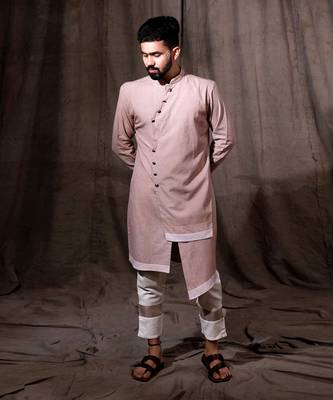 Pink Multilayered Kurta 1