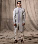 Grey Asymetrical Kurta