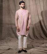 Pink Structural Kurta