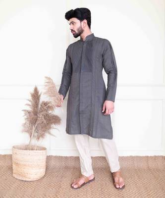 Black Syaah Kurta 1