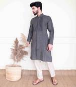 Black Syaah Kurta
