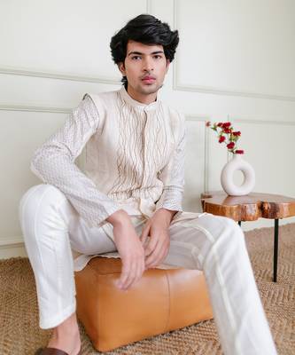 Beige Waistcoat 1